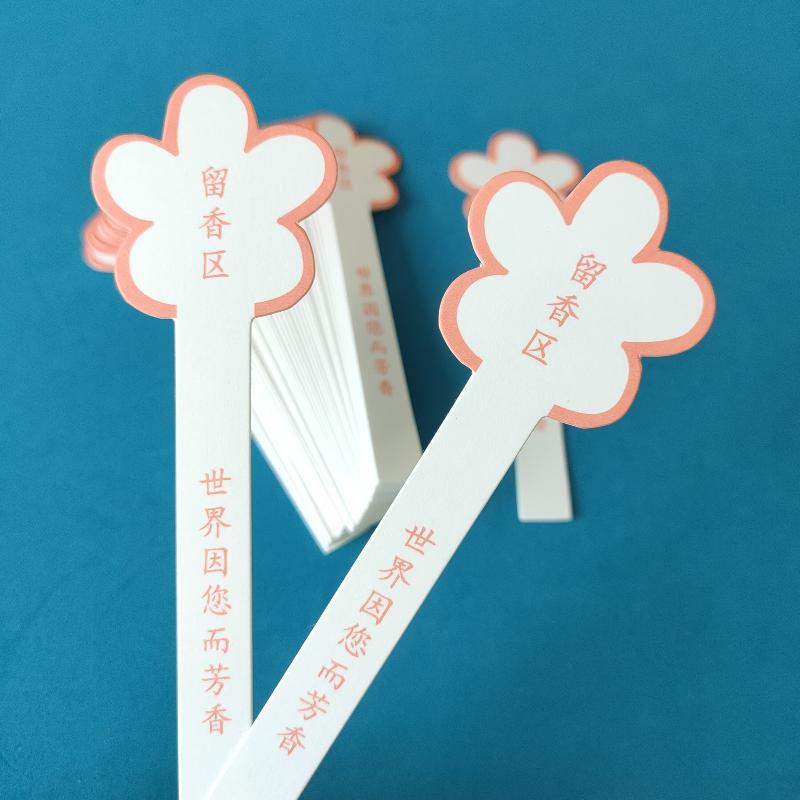 Perfume Home Fragrance - 10 Sheets Flower Shaped Perfume Test