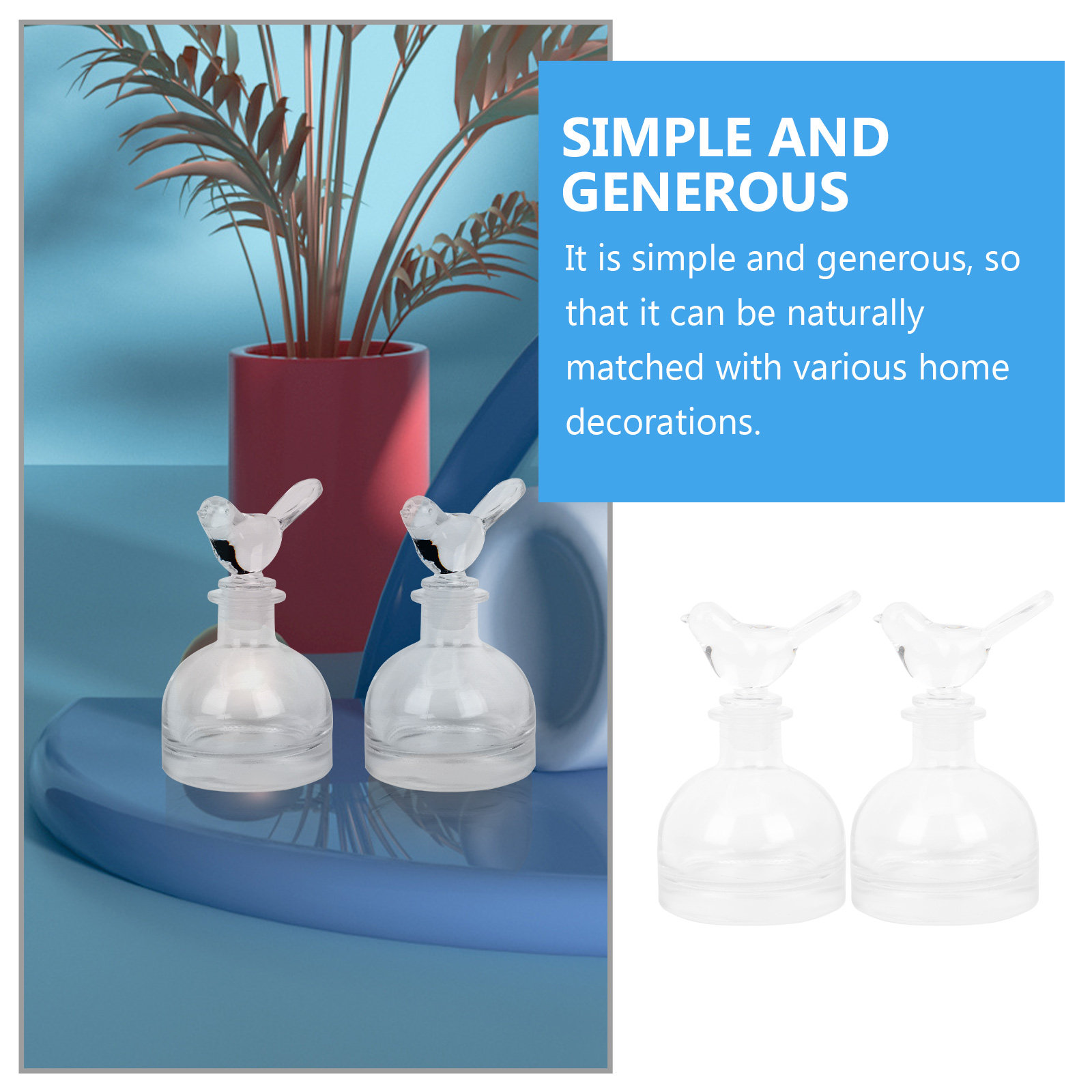 2Pcs Glass Perfume Bottles Pre - огляд і ціна Fragrance Perfume Car