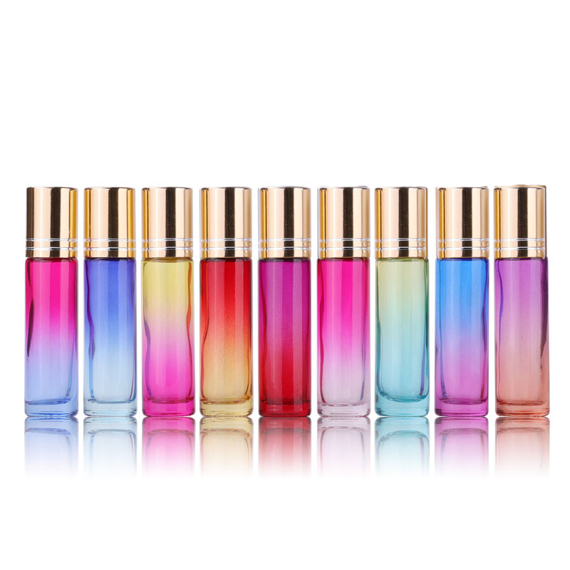 10Pcs 10ml Gradient Color Glas - огляд і ціна Perfume Fragrance Kit