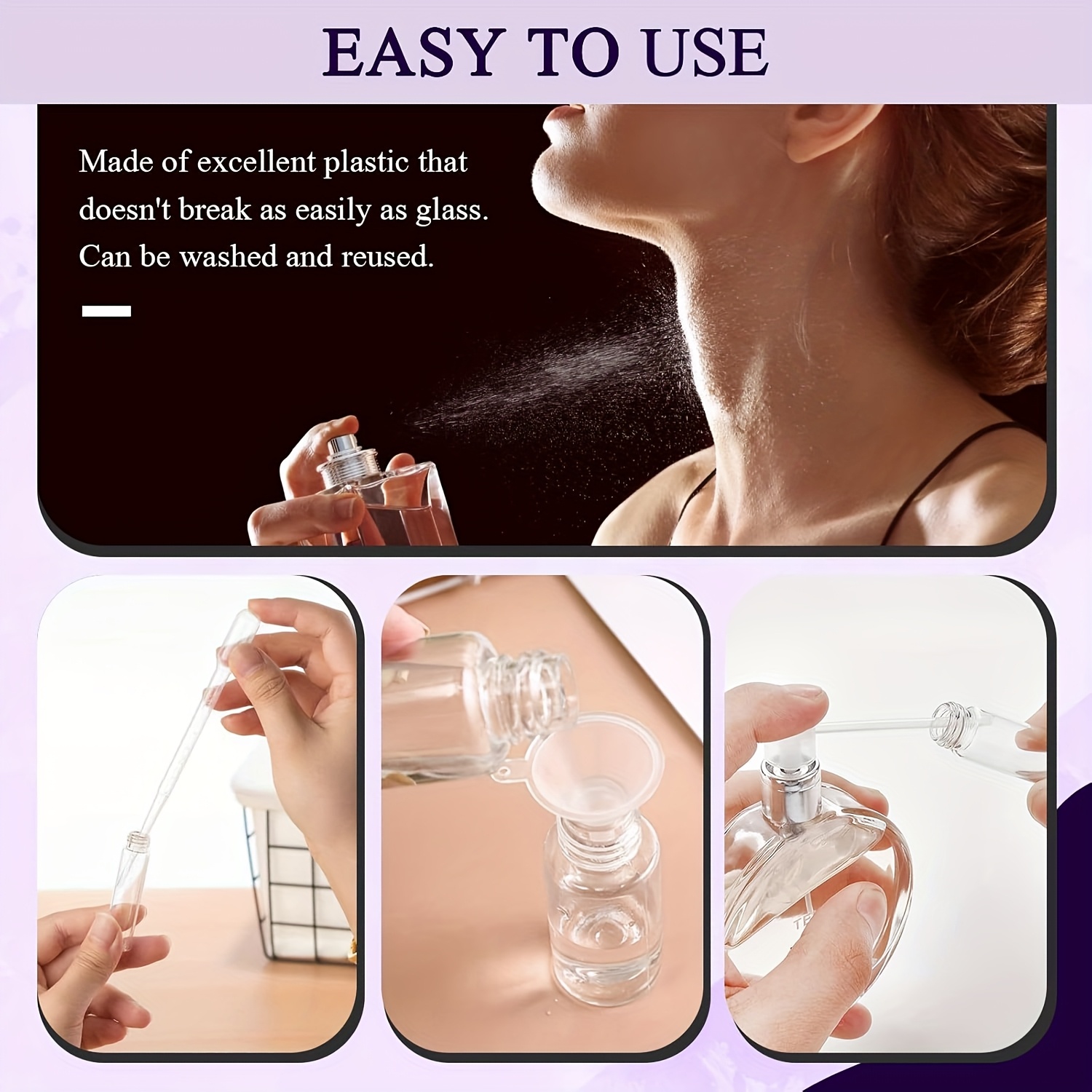 40-piece perfume refill set: f - огляд і ціна Perfume Fragrance Dispenser