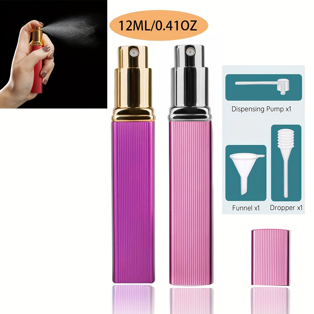 2-Piece Set, 12ml Refillable P - огляд і ціна Perfume Fragrance Dispenser